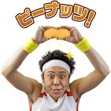 LINEスタンプ「サンシャイン池崎 ボイスで空前絶後ォ！」のイメージ。