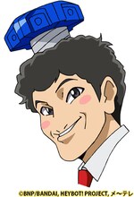 流れ星ちゅうえいのキャラクタービジュアル。