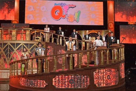 「クイズプレゼンバラエティー Qさま!!」予選Bブロックの出演者。(c)テレビ朝日