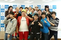 記者会見に出席した松竹芸能オンラインタレント1期生ら。(c)松竹芸能/UUUM