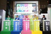 「クロレッツ スッキリガム総選挙」PRイベントのワンシーン。