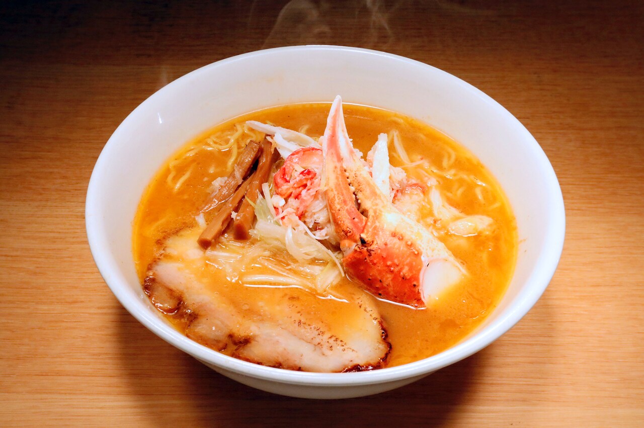 HEY！たくちゃん、ラーメンフェスで「伝承蟹味噌らぁめん～春の蟹祭り～」販売
