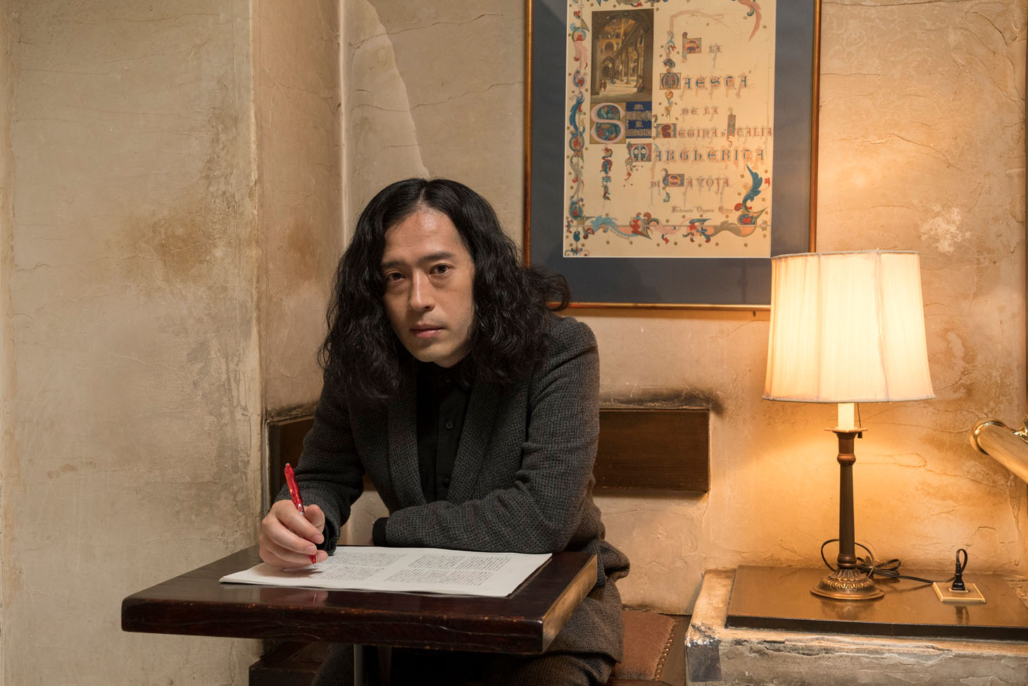 長編小説「劇場」を発表するピース又吉。（撮影：新潮社）