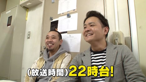 ドッキリ報告を受ける千鳥。