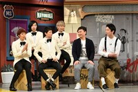 左からTHE BAWDIES、かまいたち。(c)読売テレビ