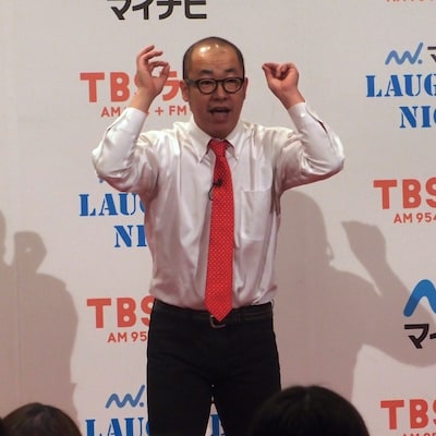 「マイナビLaughter Night 第24回オンエア争奪LIVE」に出演する、ルシファー吉岡。写真は前回出演時のもの。