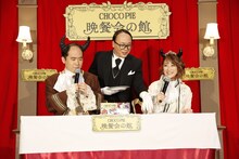 （左から）トレンディエンジェル、鈴木奈々。