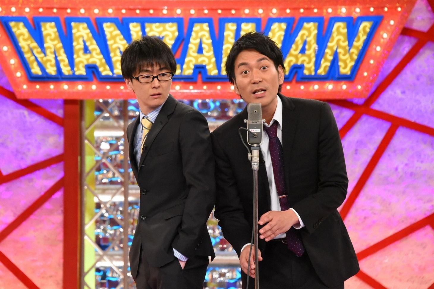 「漫才マン theプラチナ」に出演するスーパーマラドーナ。(c)関西テレビ