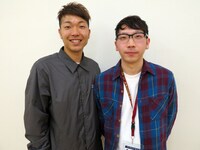 アキナ秋山とその弟・勇輝氏。