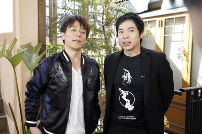 MCを務める（左から）陣内智則、今田耕司。(c)読売テレビ