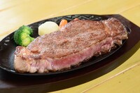 遠州夢咲牛のステーキ。(c)日本テレビ