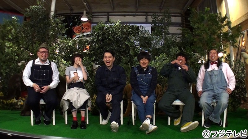 「そんなバカな動物番組」の出演者たち。