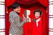 左から南海キャンディーズ山里、久本雅美。(c)読売テレビ