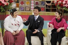 左から渡辺直美、木下ほうか、久本雅美。(c)読売テレビ