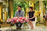 「新婚さんいらっしゃい！」に出演するWエンジンえとう窓口夫妻。(c)ABC