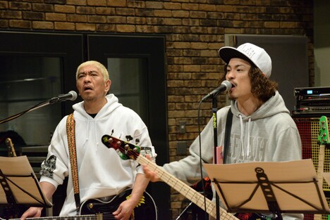 タウンワーク新CM「スタジオ編」撮影中の様子。