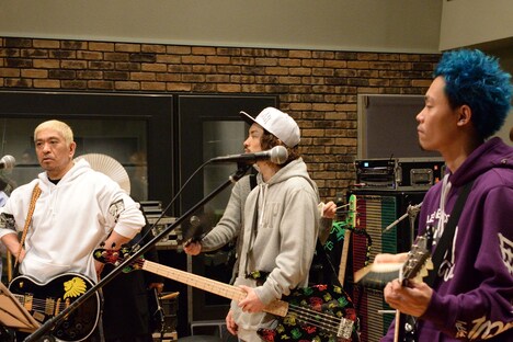 タウンワーク新CM「スタジオ編」撮影中の様子。