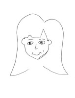 シソンヌ長谷川が描いたお相手のイラスト。