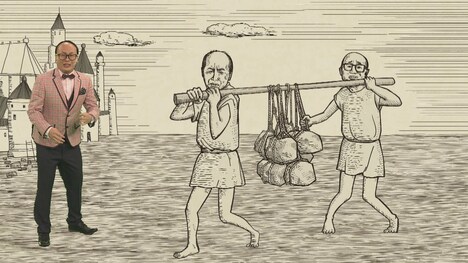 「ろんぶ～ん 」のワンシーン。(c)NHK