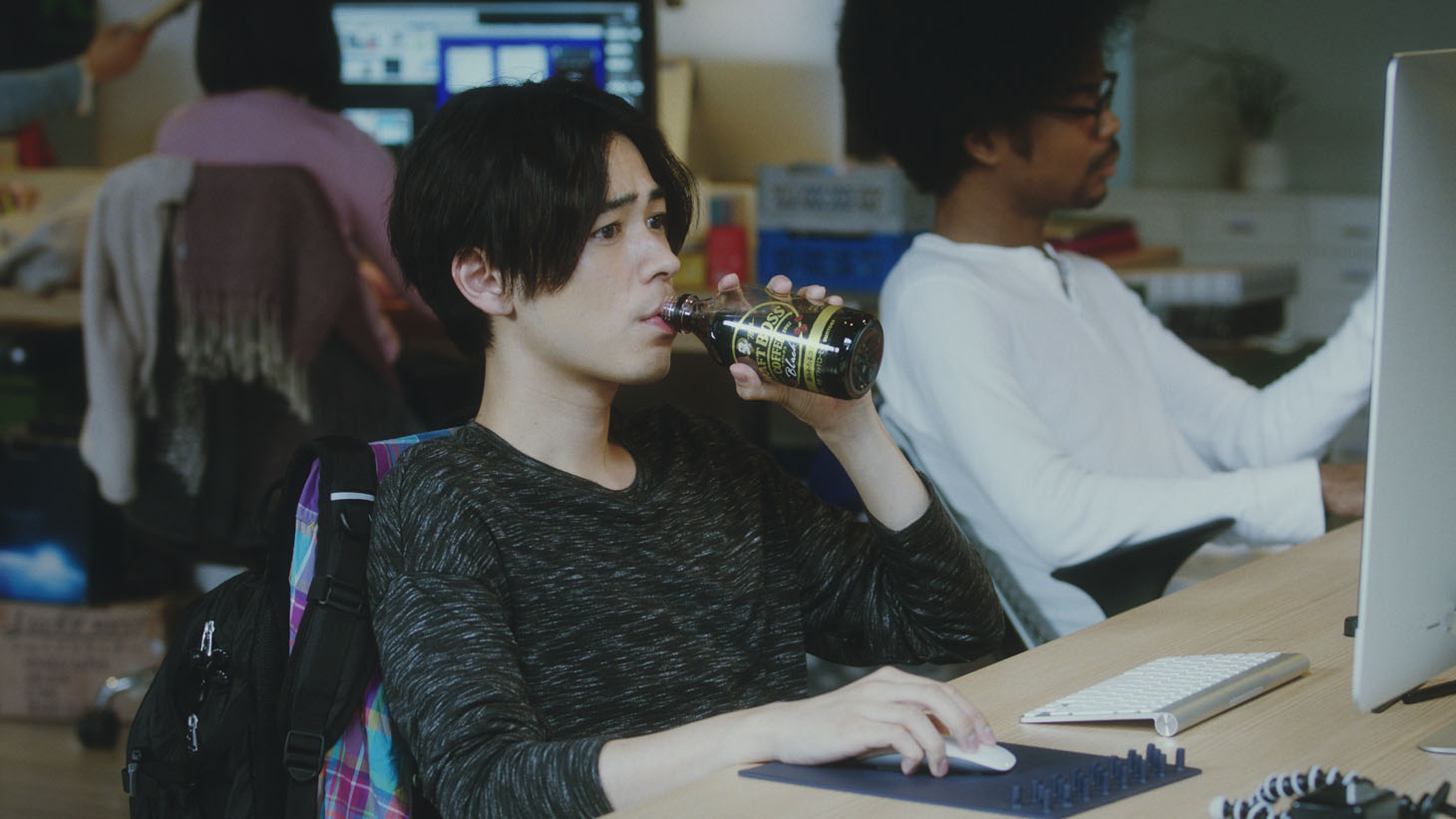 CMのワンシーン。