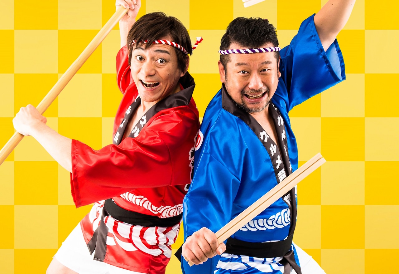 左から博多華丸、ケンドーコバヤシ。