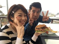 ガレッジセール・ゴリと中村静香（左）。(c)関西テレビ