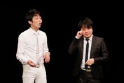 左からNON STYLE石田と相方・井上。
