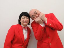 左から佐藤もみじ、新宿カウボーイかねきよ。