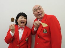 左から佐藤もみじ、新宿カウボーイかねきよ。