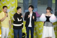 左からFUJIWARA原西、和牛。