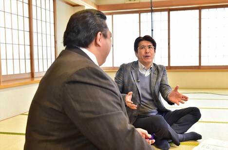 「石橋貴明のスポーツ伝説…光と影」のワンシーン。(c)TBS