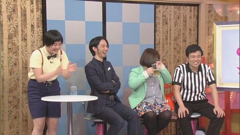 （左から）いかちゃん、三福エンターテイメント、本田兄妹。(c)CBC