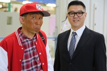 「有吉の壁」に参加するシソンヌ。(c)日本テレビ