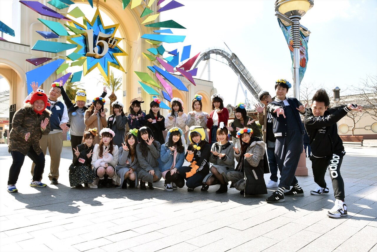 かまいたち、TKO木下、ミサイルマンらNMB48とUSJロケ「まなぶくん」