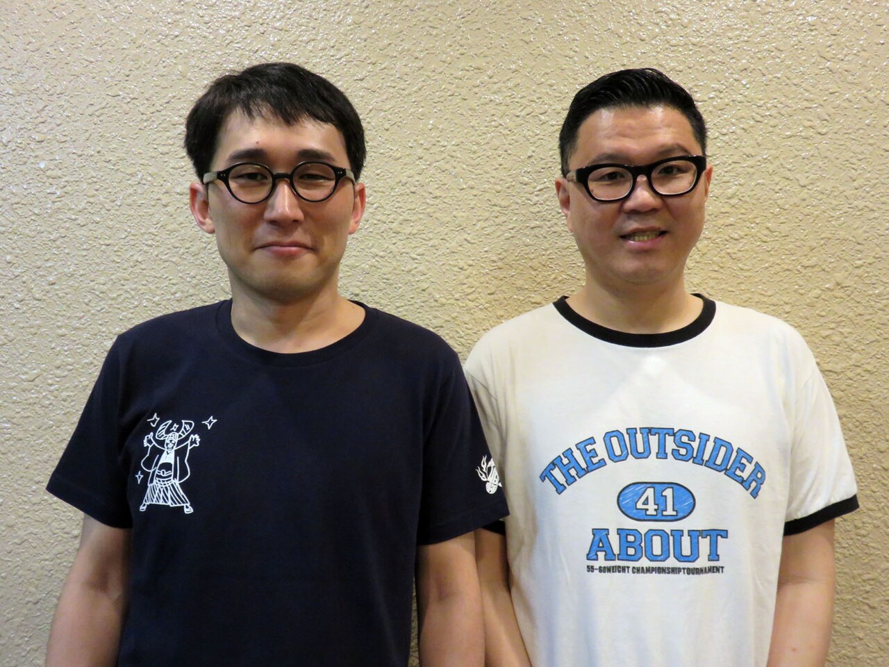 ゲネプロを終えたシソンヌ。