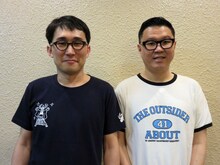 ゲネプロを終えたシソンヌ。