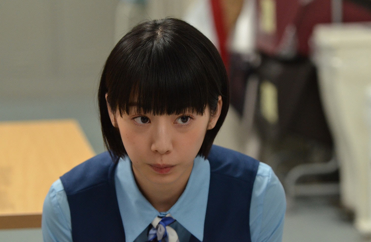 「架空OL日記」第1話のワンシーン。
