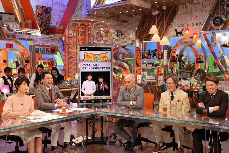 「ワイドナショー」のワンシーン。(c)フジテレビ