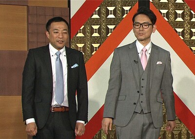 「お笑い演芸館」司会のナイツ。(c)BS朝日