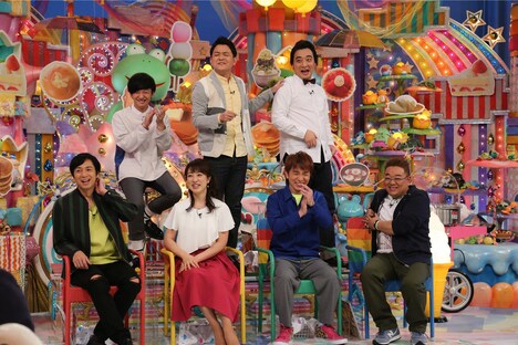 ついつい甘いモノ食べちゃう芸人 (c)テレビ朝日