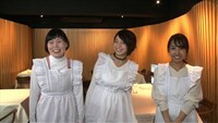 左から尼神インター誠子、中村静香、プリマ旦那・河野の妻。