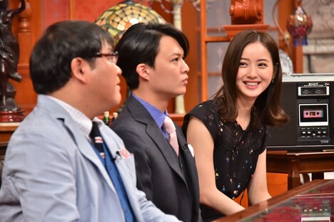 左からカンニング竹山、花田優一、佐々木希。(c)日本テレビ