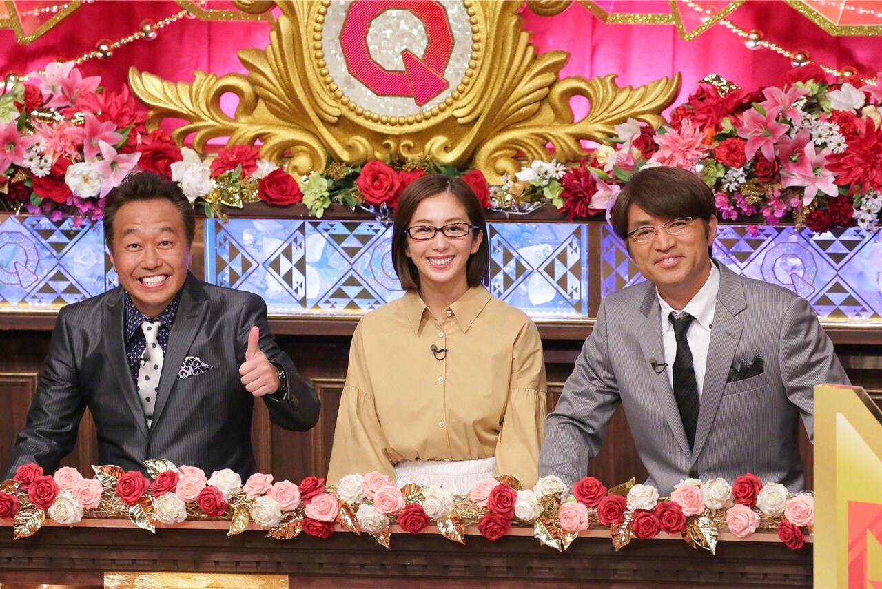 さまぁ～ずと優香（中央）。(c)テレビ朝日