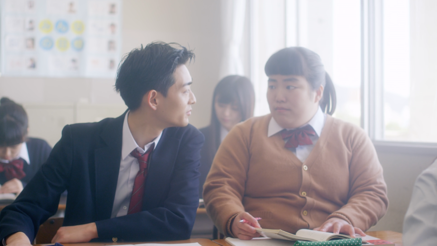 「恋する肌キュンmovie」のワンシーン。