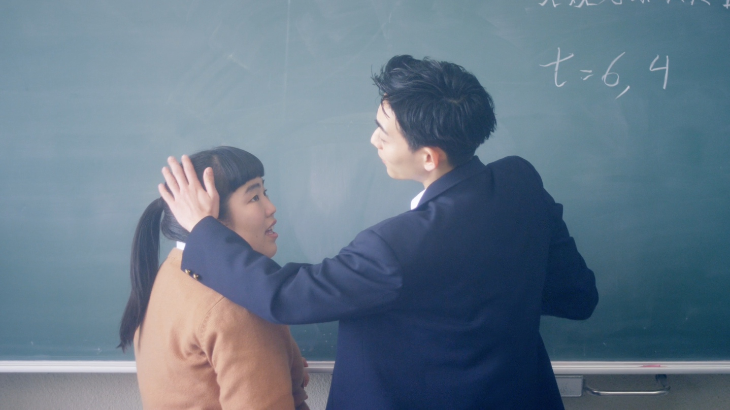 「恋する肌キュンmovie」のワンシーン。