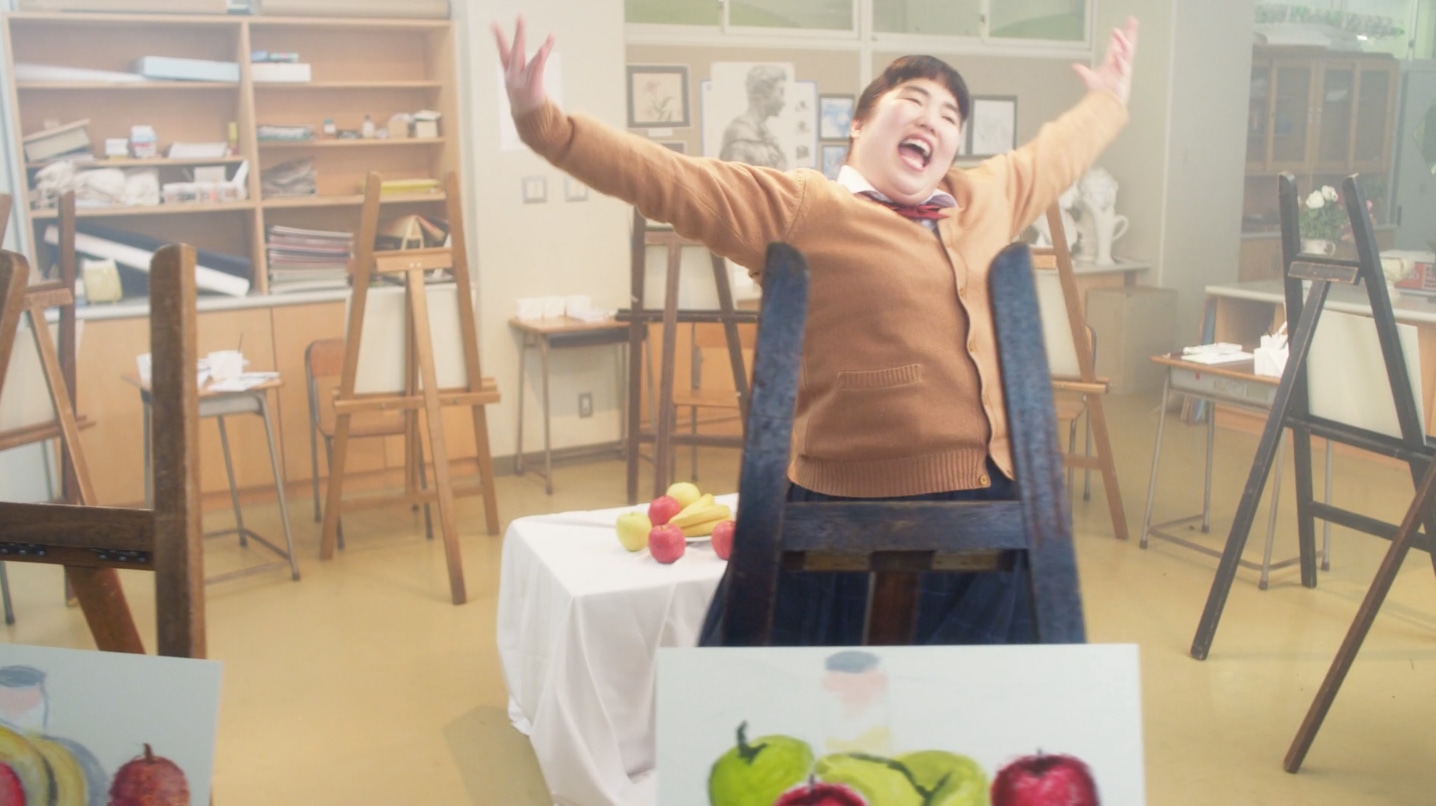 「恋する肌キュンmovie」のワンシーン。