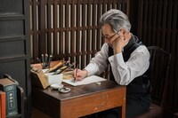 映画「漫画誕生」より。