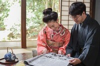 映画「漫画誕生」より。