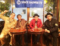 左から中村達也、佐藤シンイチロウ、クハラカズユキ、池畑潤二。