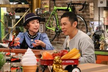 （左から）久本雅美、ナインティナイン岡村。(c)関西テレビ